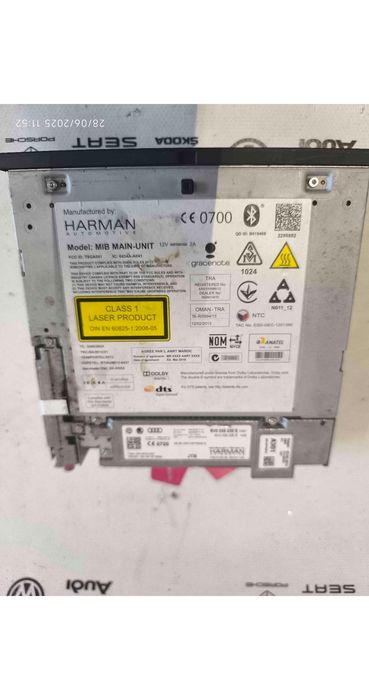 Rádio / Auto Rádio AUDI A3 1.4 TSI (110 kW / 150 cv) [05.2014 - 12.2017] 8V0035035E (OEM) | 8V0035035B (OEM)
