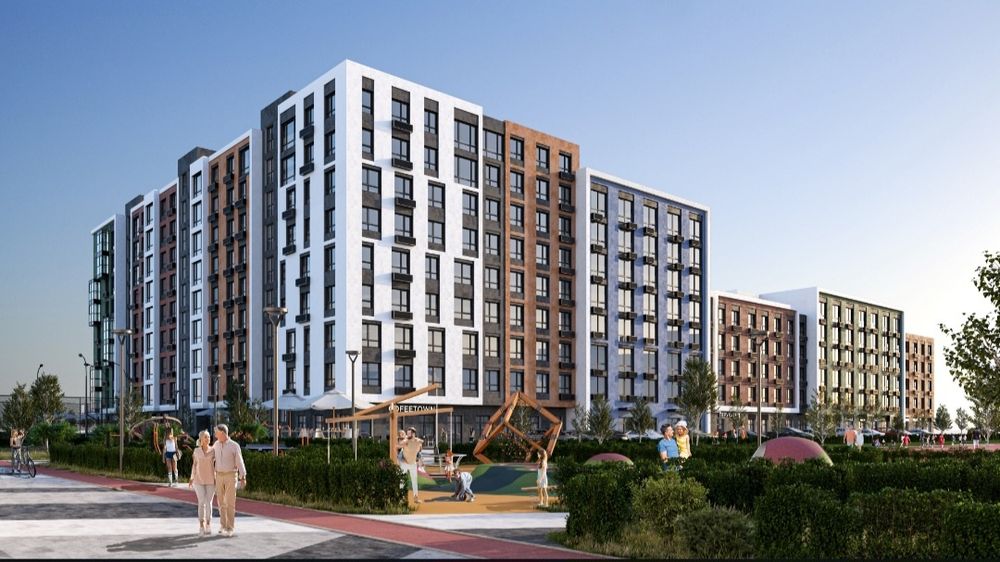 *Сахарова. Коммерческое помещение 61, 42 м2  в новом ЖК