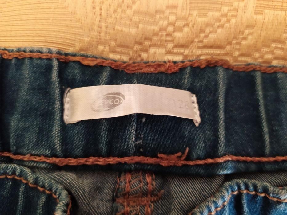 Spodnie dziewczęce 128