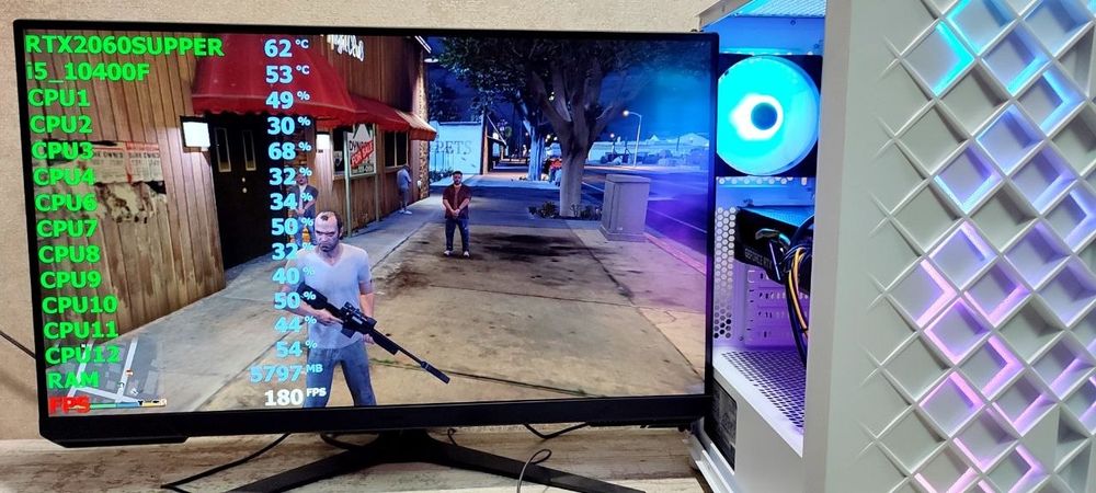 Игровой ПК i5 RTX 8gb CS2 RUST WOT gtaV stalker2 PUBG
