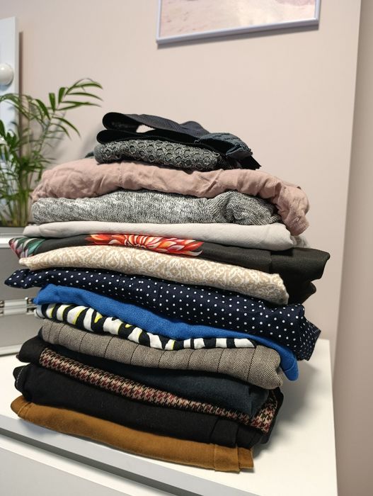 Paka ubrań damskich 36 s zestaw 14 ubrań spodnie sukienki marynarka
