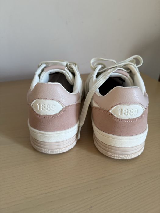 Жіночі кросівки низькі Lee Flare 2.0 Low 39 Білий/Рожевий