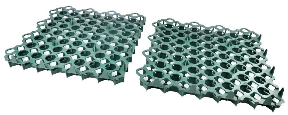 Kratka Parkingowa Trawnikowa Płyta Ażurowa 50x50cm 40mm zielona SG1 G