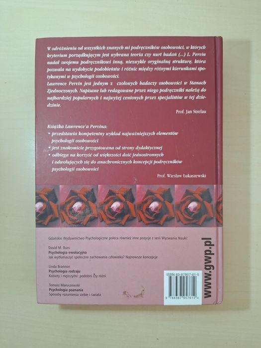Lawrence A. Pervin Psychologia osobowości