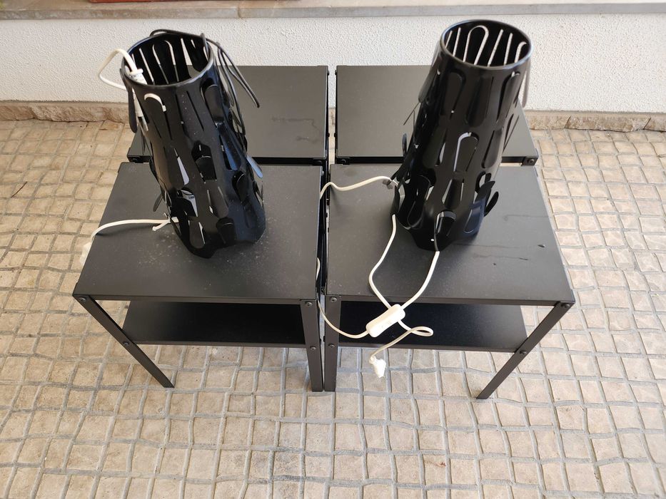 Mesas Cabeceira Metálicas - Baixa de Preço