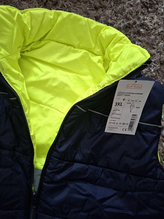 Kamizelka bezrękawnik 3XL ocieplana Benefit Marino