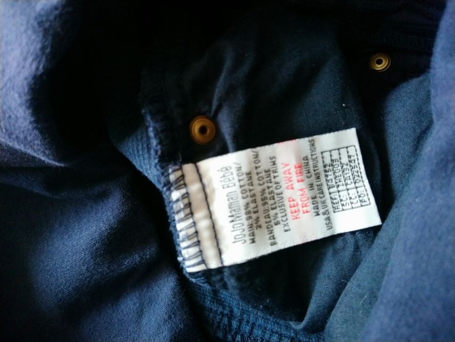 Спідниця для вагітних 8 розмір вельветова JojoMamanBebe