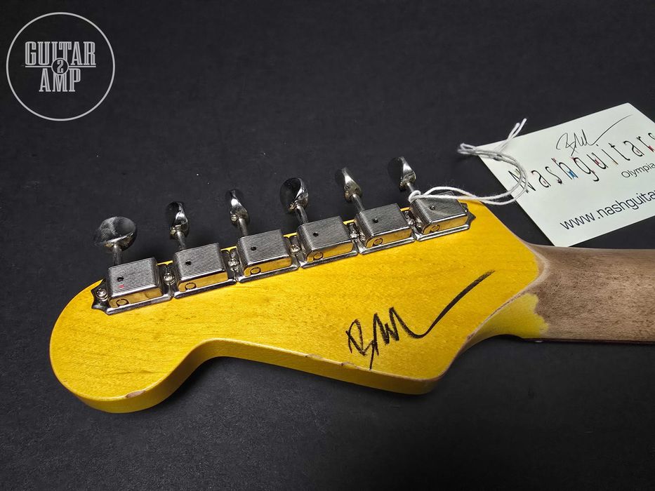 Nashguitars S63 Dakota Red Medium Relic Stratocaster Custom Shop