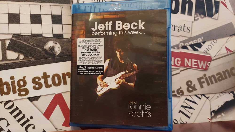 Jeff Beck - Performing This Week Live At Ronnie Scott's Koncert na Blu-ray