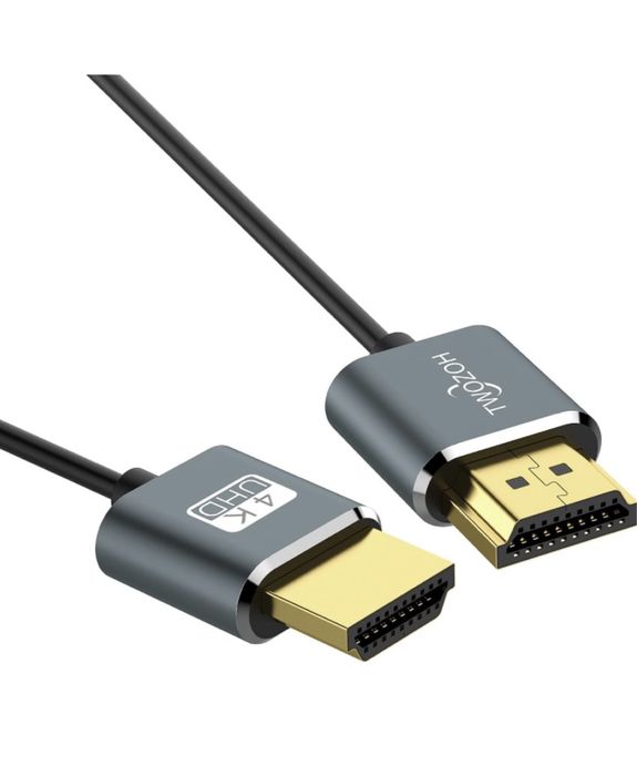 Twozoh Elastyczny i smukły kabel HDMI 4K