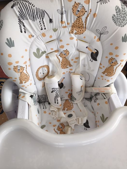 Стільчик для годування Bambi M 3233 Zoo Beige