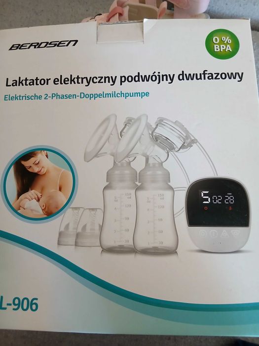 Laktator elektryczny podwójny dwufazowy