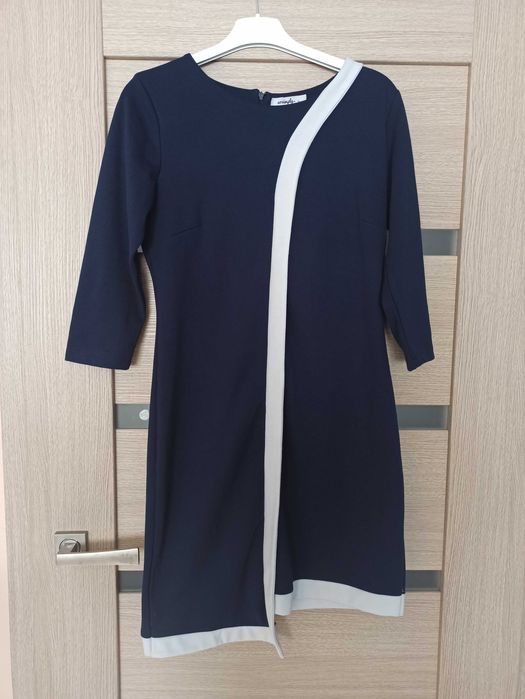 Sukienka mini granatowa L