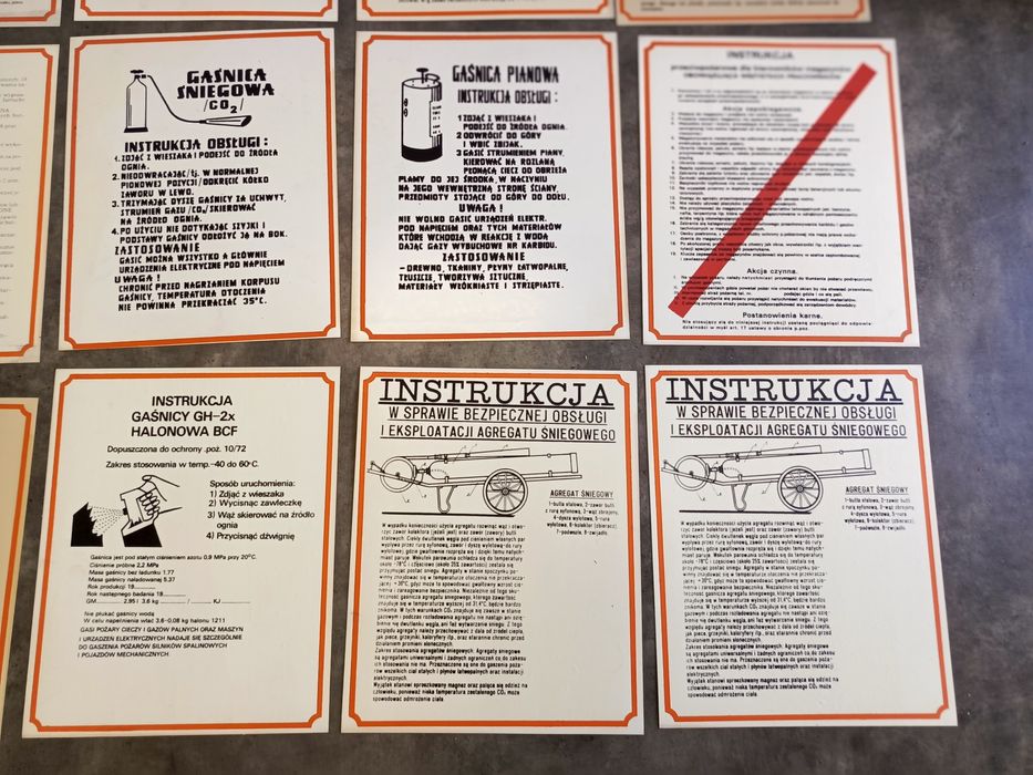 Tablice BHP informacyjne