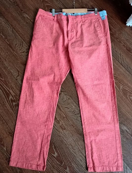 Męskie czerwone spodnie Dressmann