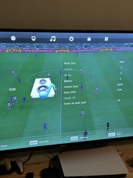 Televisao de 55 polegadas