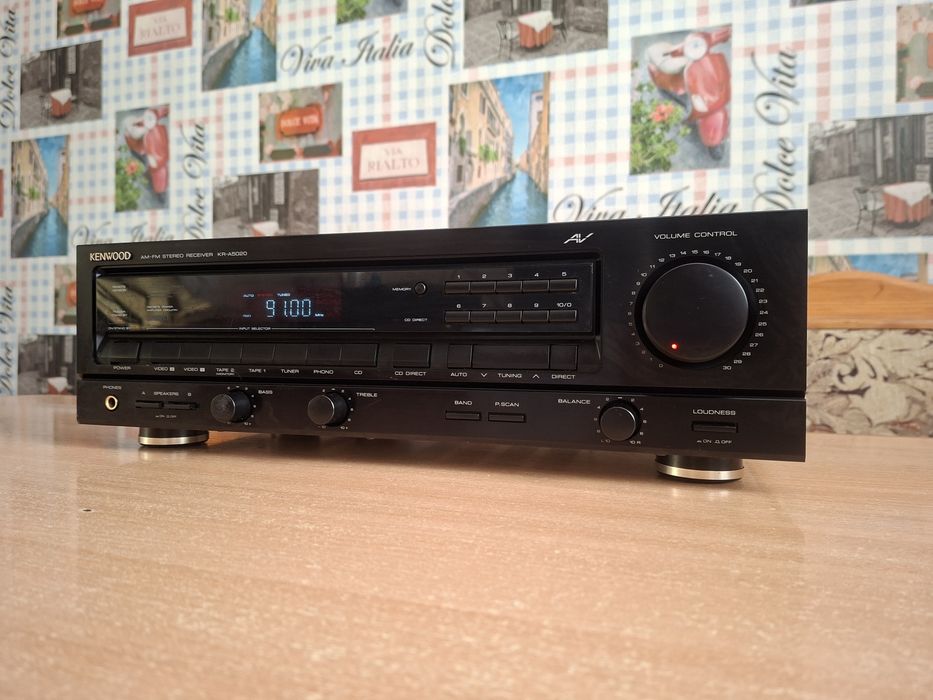 Стильный и мощный японский Kenwood KR-A5020,2×95 Вт,FM/MW,АССОРТИМЕНТ,гарантия!