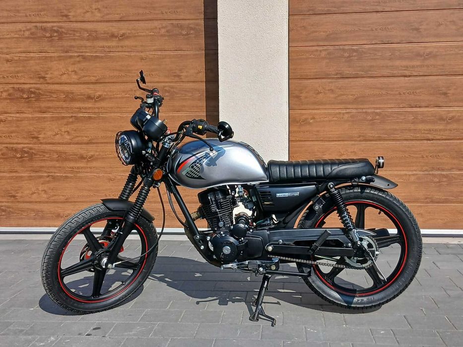 Cafe Racer 125. Super Stan. Doinwestowany. Opłaty na Rok