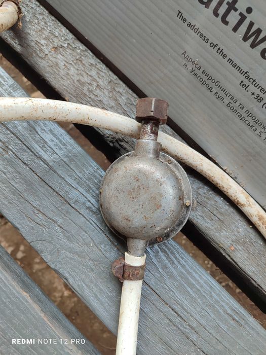 Редуктор газовый пропановый бытовой со шлангом 2 м