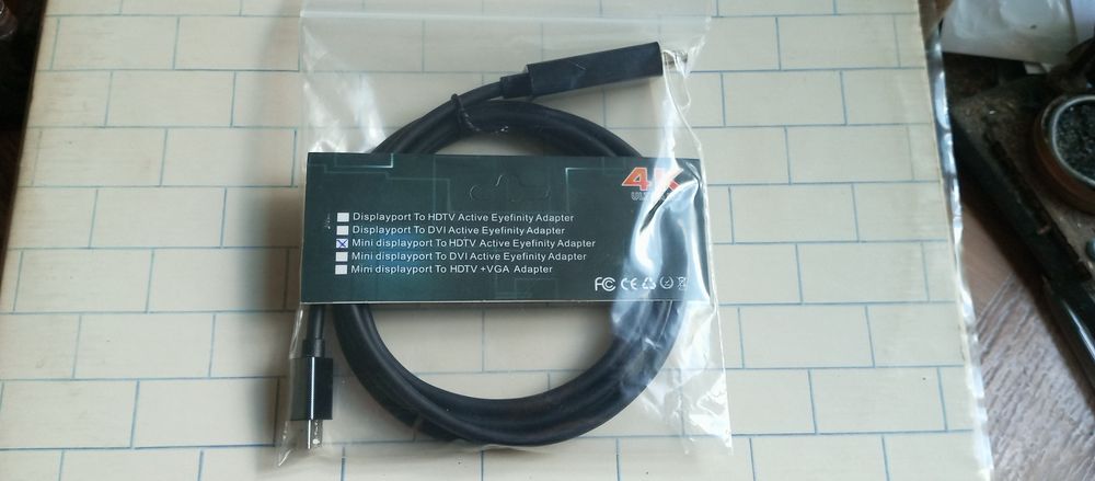Кабель-переходник Mini Displayport - HDMI