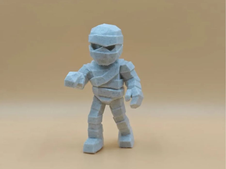 Low-Poly Egyptian Mummy (Mumu)64552618572419120