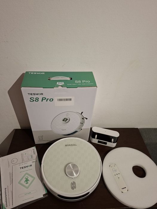 Robot Sprzątający odkurzacz WIFI HEPA TESVOR S8 PRO