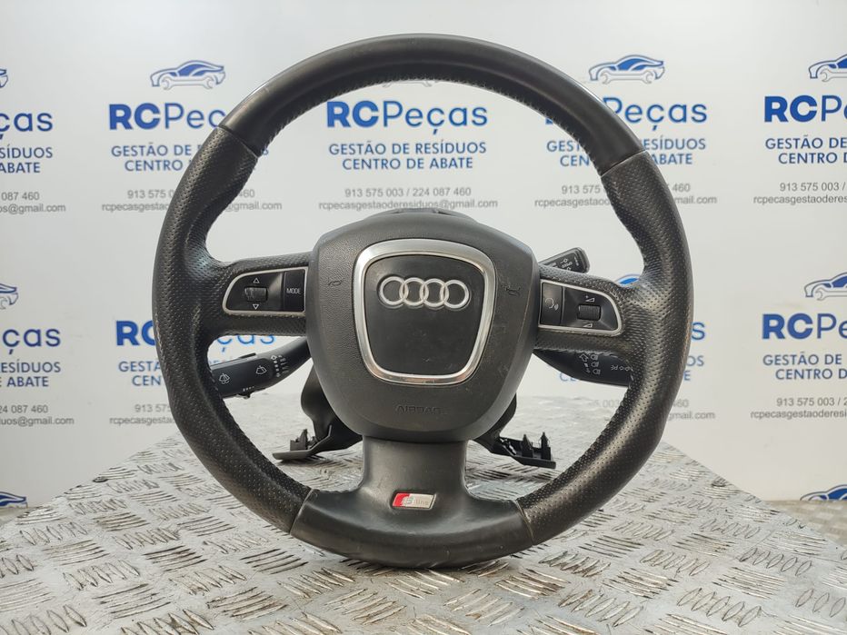 Volante Completo Em Pele Perfurada Audi A1 8X S-Line SLine