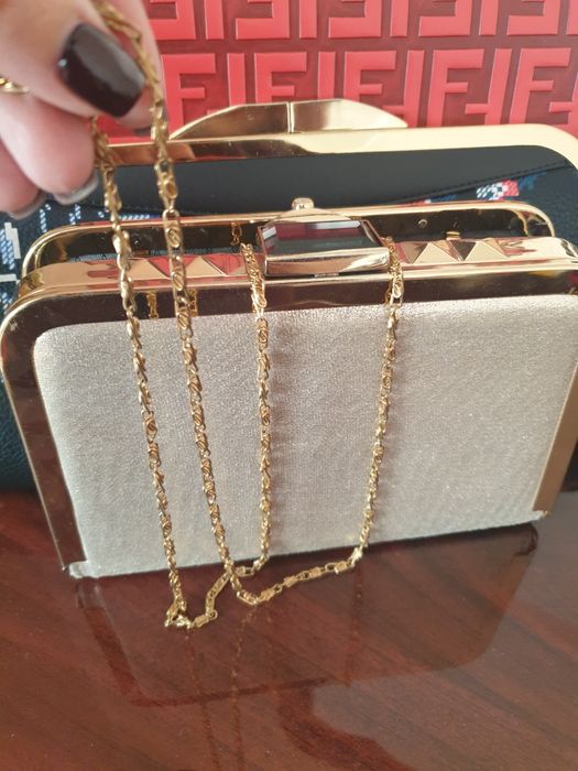 Клатч золотий колір.Виробник Туреччина.