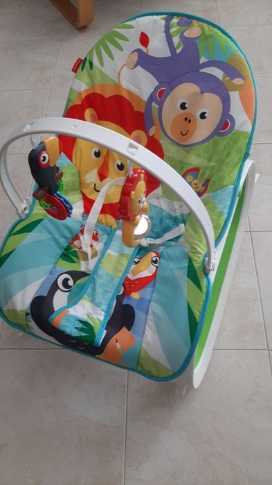 Espreguiçadeira Fischer Price bebé