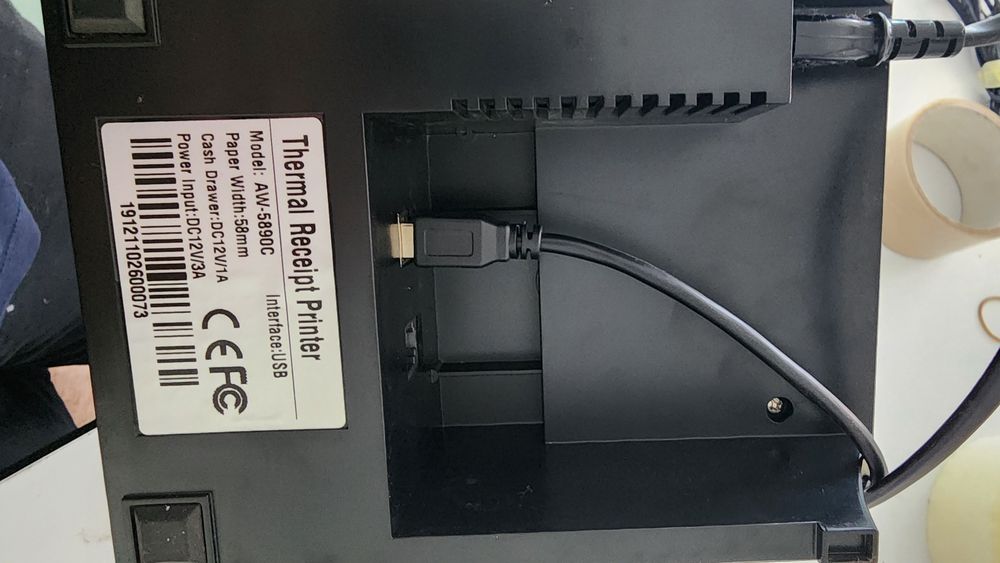 Термопринтер JEPOD-(aw)5890k(c) Принтер для чеків