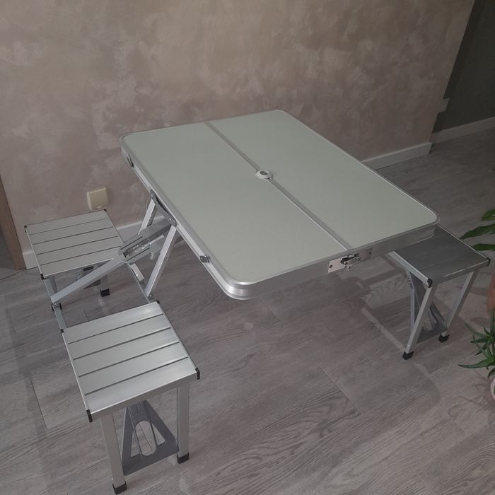 Zestaw turystyczny , stół kempingowy