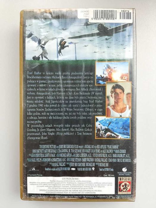 Film Pearl Harbor kaseta VHS
