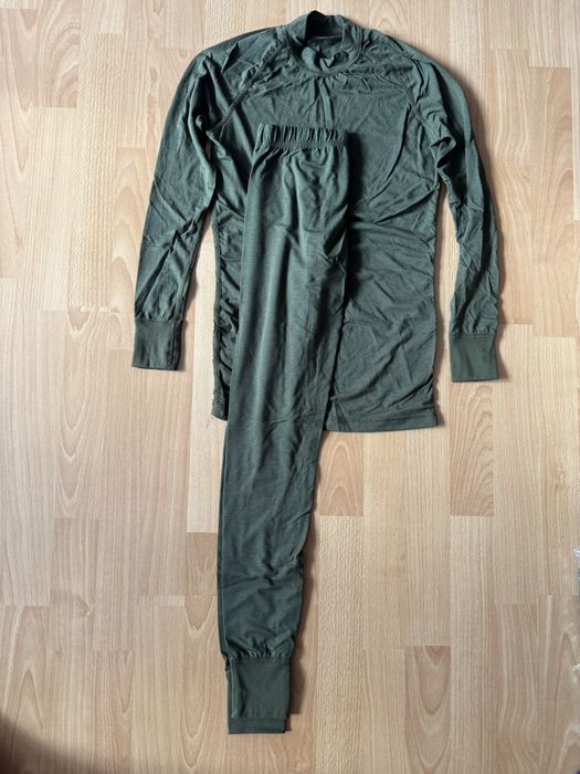 Bielizna letnia długa 505T/MON r. XS Podkoszulek + Spodnie Trawena Zestaw Khaki