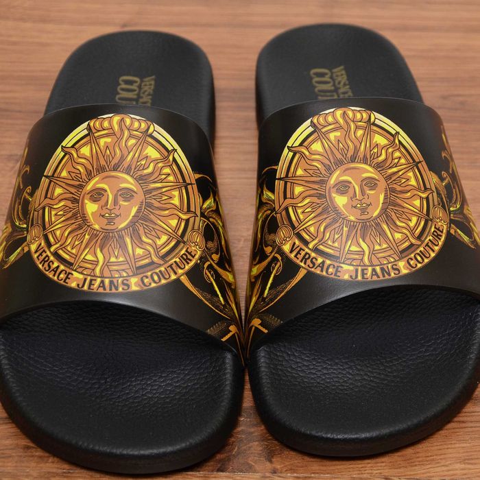 Versace Jeans Couture Garland Sun Premium шлепанцы оригинал 42 / 27см
