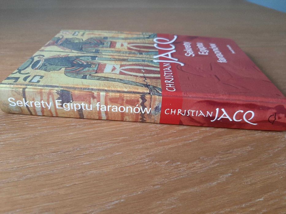 Sekrety Egiptu faraonów, Christian Jacq, stan idealny