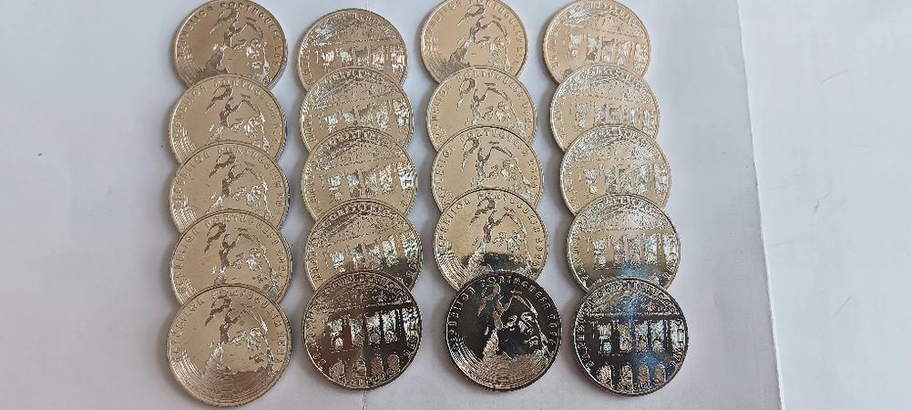 Moedas dos 50 anos da Constituição Portuguesa