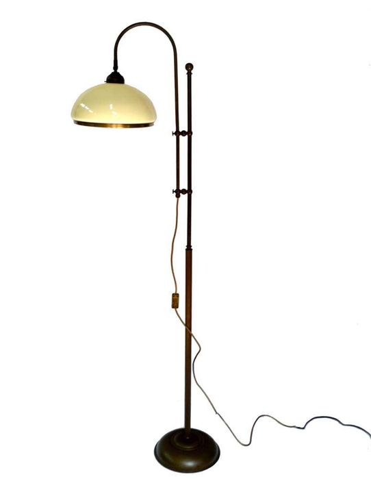 Lampa podłogowa mosiądz /Meble Stylowe Grodzisk Mazowiecki