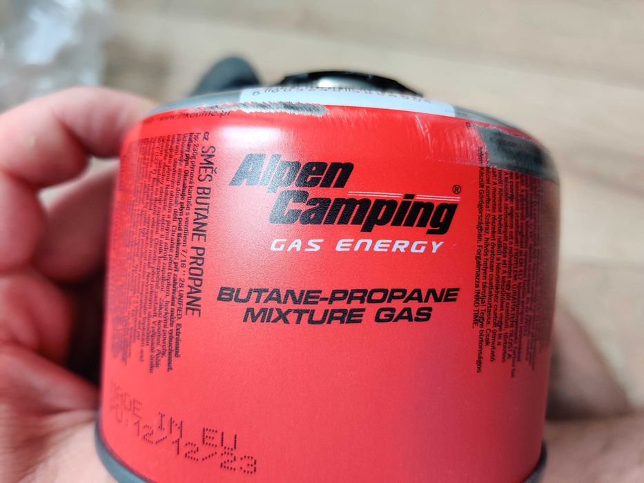 Alpen Camping Kartusz gazowy 230g