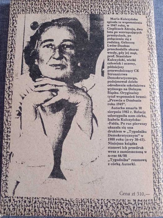 Lwów-Donbas - Maria Kulczyńska
