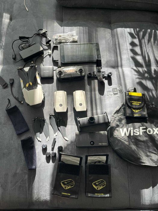 Drone DJI Mavic Pro Platinum – C/Novo + 2 Baterias + Muitos Acessórios