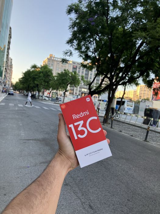 Redmi 13C 256GB 8GB ram Preto