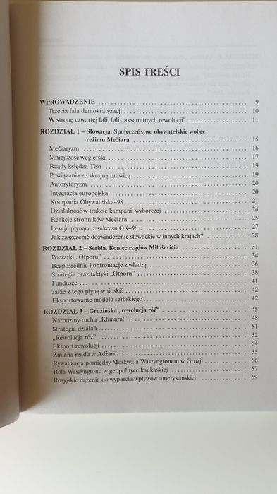 Książka: Aksamitne rewolucje / Gruzja Rosja Serbia Ukraina Kirgistan