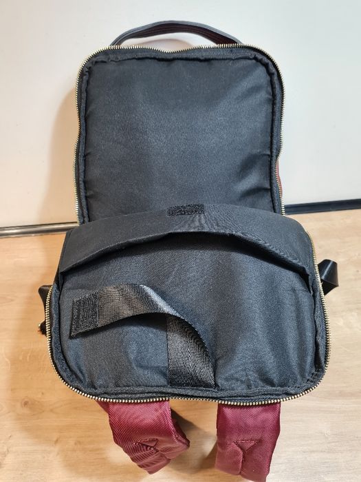 Bordowy plecak damski na laptop Medicine