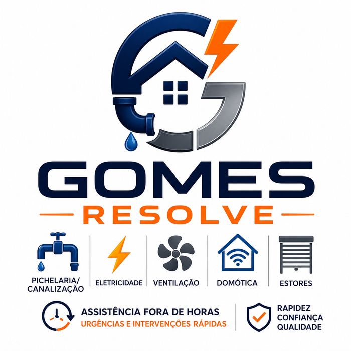 Serviços picheleiro, eletricidade, domótica, ventilação etc.