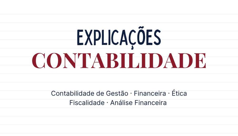Explicações Contabilidade