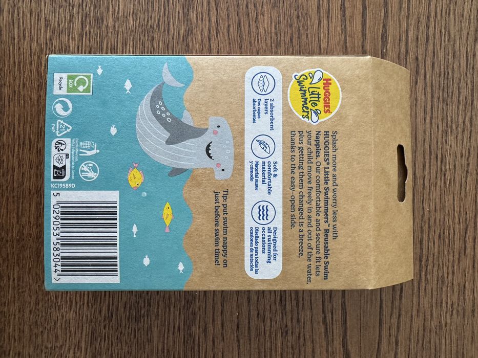 Багаторазові трусики для плавання Huggies 5-11 кг