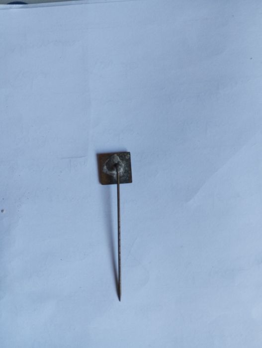 Alfinete de lapela em metal do Instituto Nacional Dador De Sague