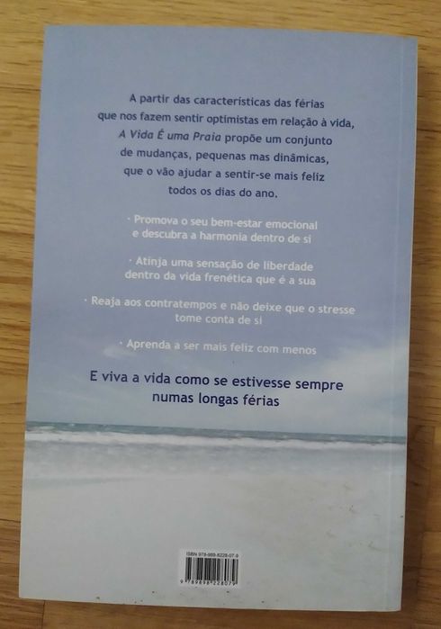 Livro "A Vida é Uma Praia", de Alexandra Massey