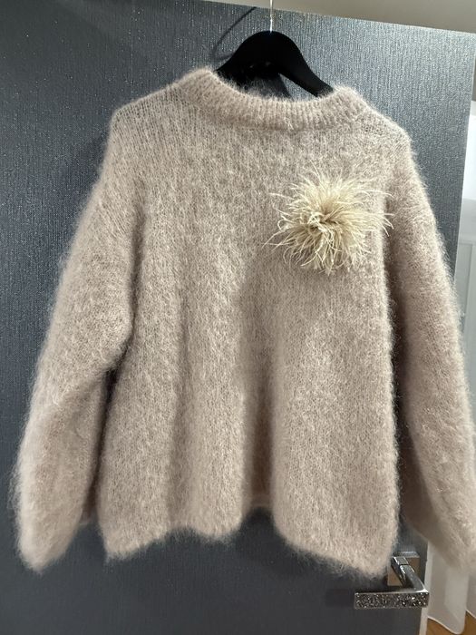 Sweter 100% moherowy