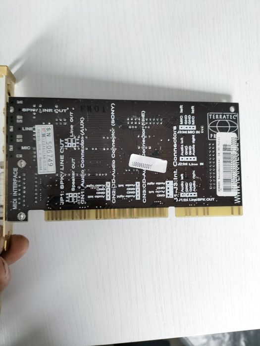 Karta muzyczna isa do pc nie 486, 386